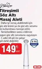 NATURALOVE TİTREŞİMLİ GÖZ ALTI MASAJ ALETİ